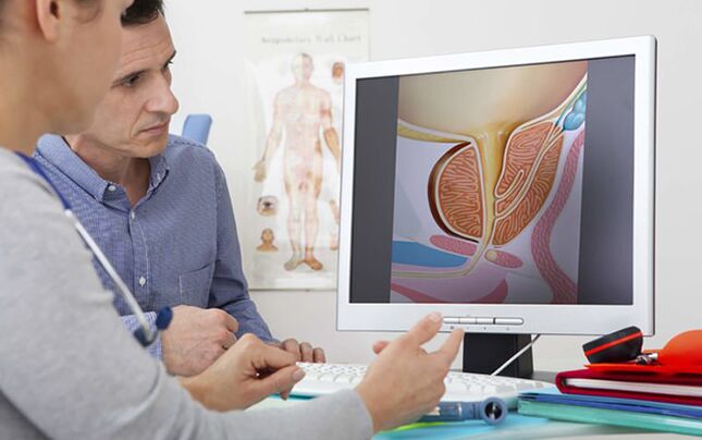 Aos primeiros sintomas de prostatite, você deve consultar imediatamente um médico